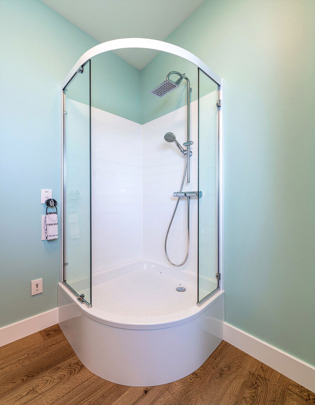 Corner Shower Stall - 30 Lowes bathroom ideas