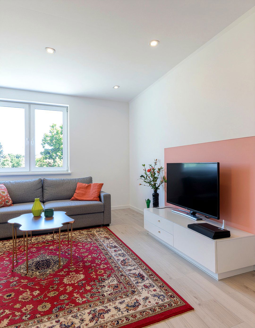 Corner TV Niche - 30 living room tv niche ideas