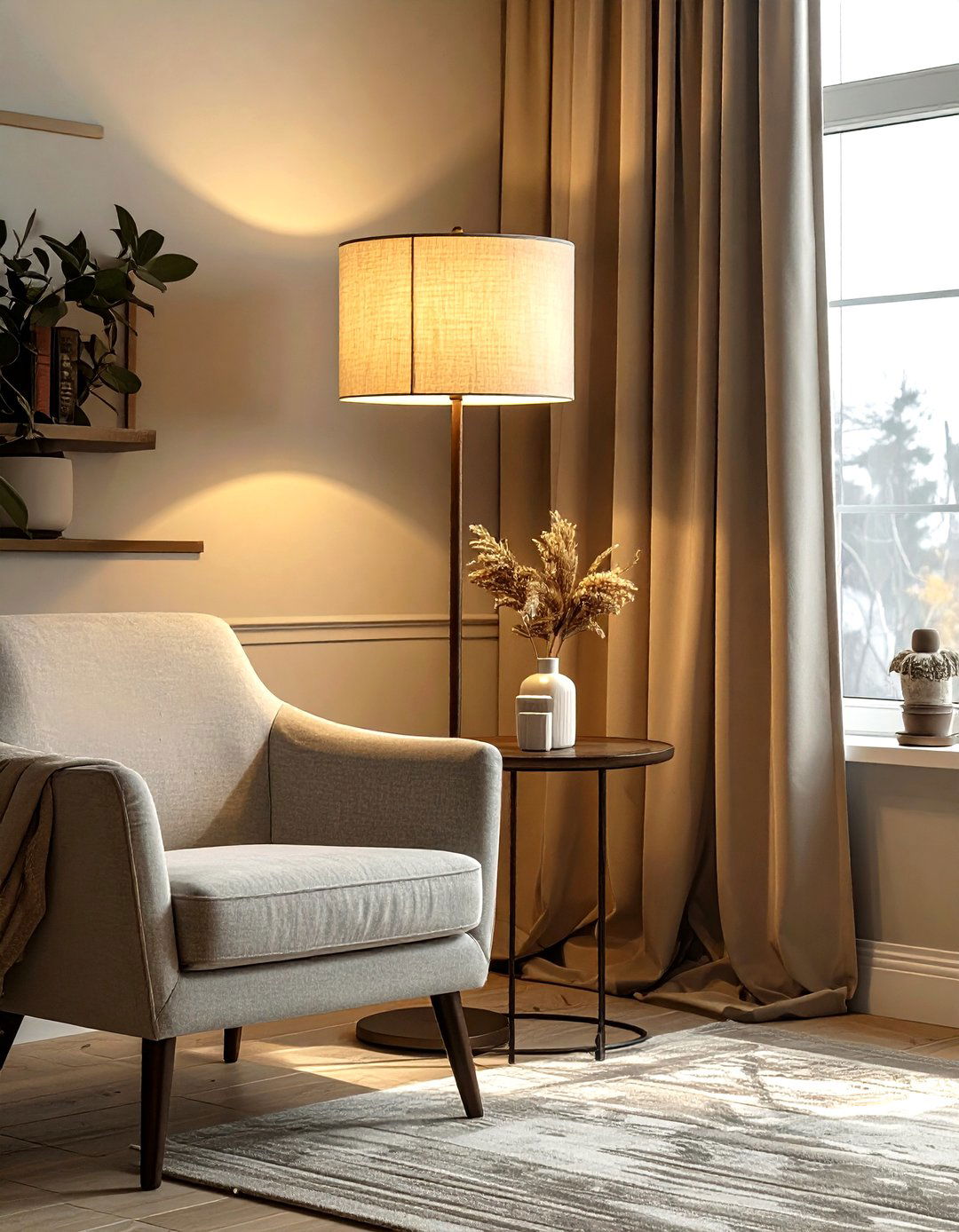 Corner Table Lamp - 30 living room table lamp styling