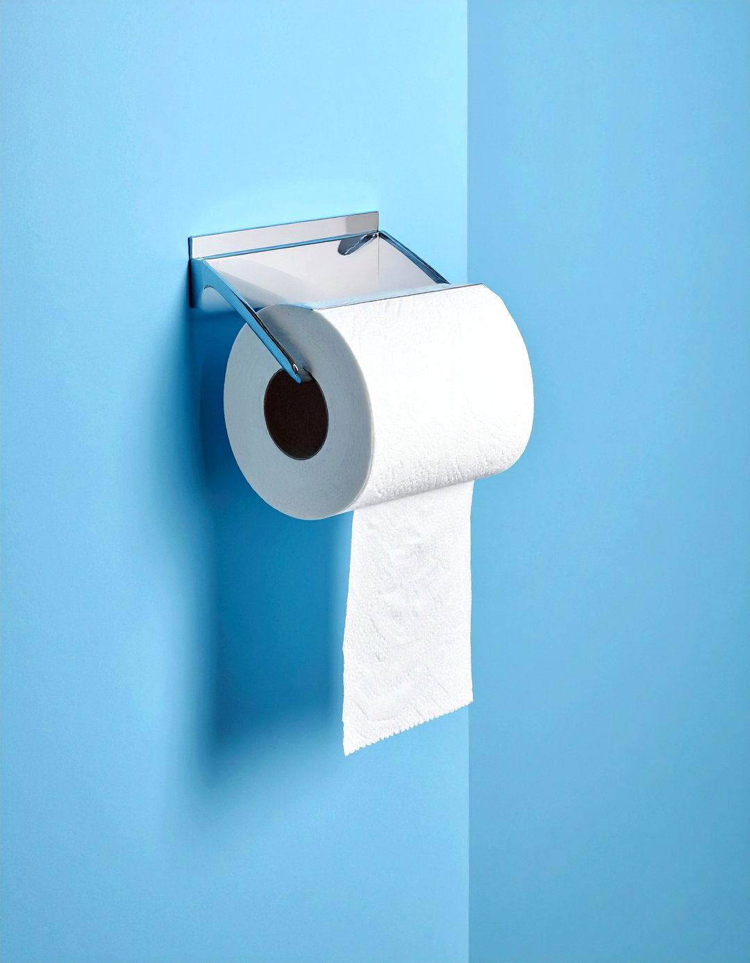 Corner Toilet Paper Holder - 30 toilet paper holder ideas