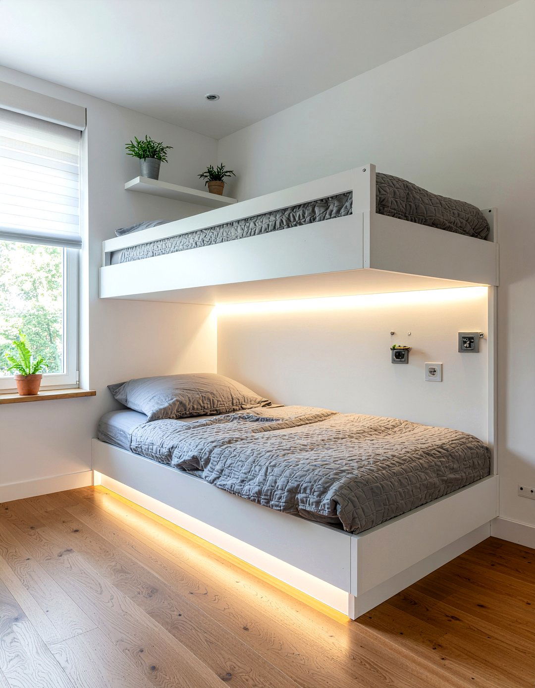 Corner Triple Bunk Bed - 30 triple bunk bed ideas