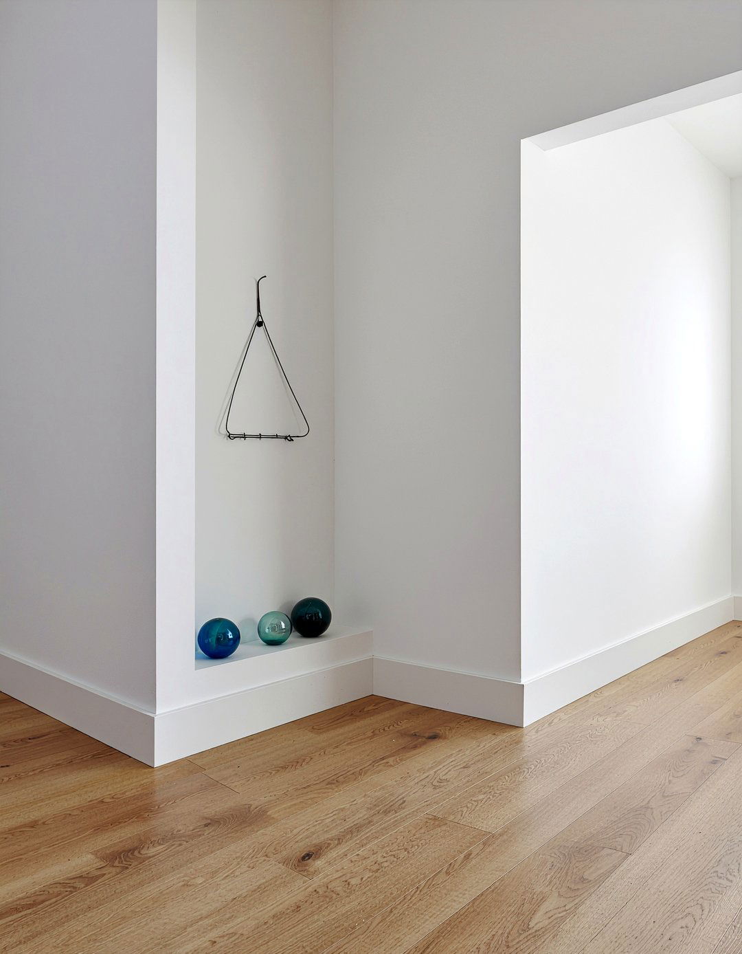 Corner Wall Niche - 30 living room niche ideas