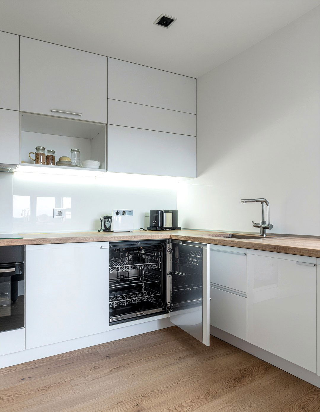 Corner appliance garage - 30 blind corner cabinet kitchen ideas