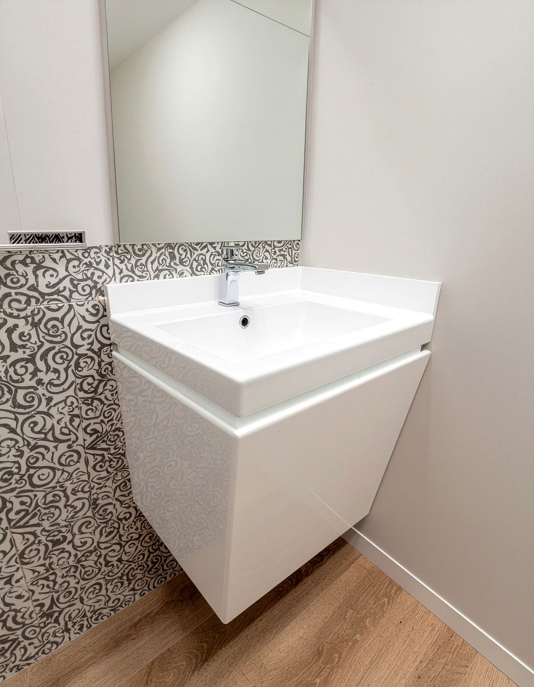 Corner bathroom vanity - 30 modern bathroom vanity ideas