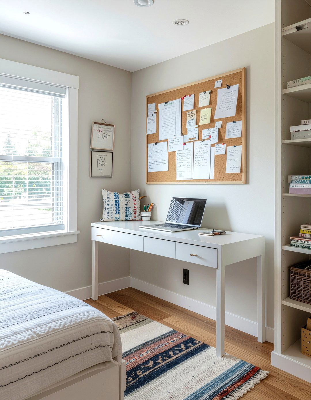 Corner bulletin board - 30 bedroom bulletin boards