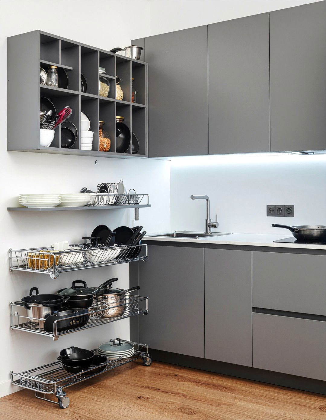 Corner cabinet organizer - 30 blind corner cabinet kitchen ideas