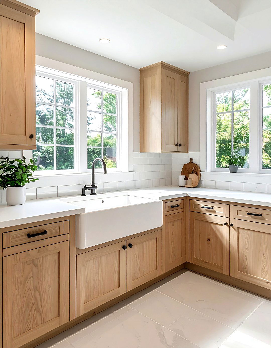 Corner cast iron sink - 30 cast iron sink kitchen ideas