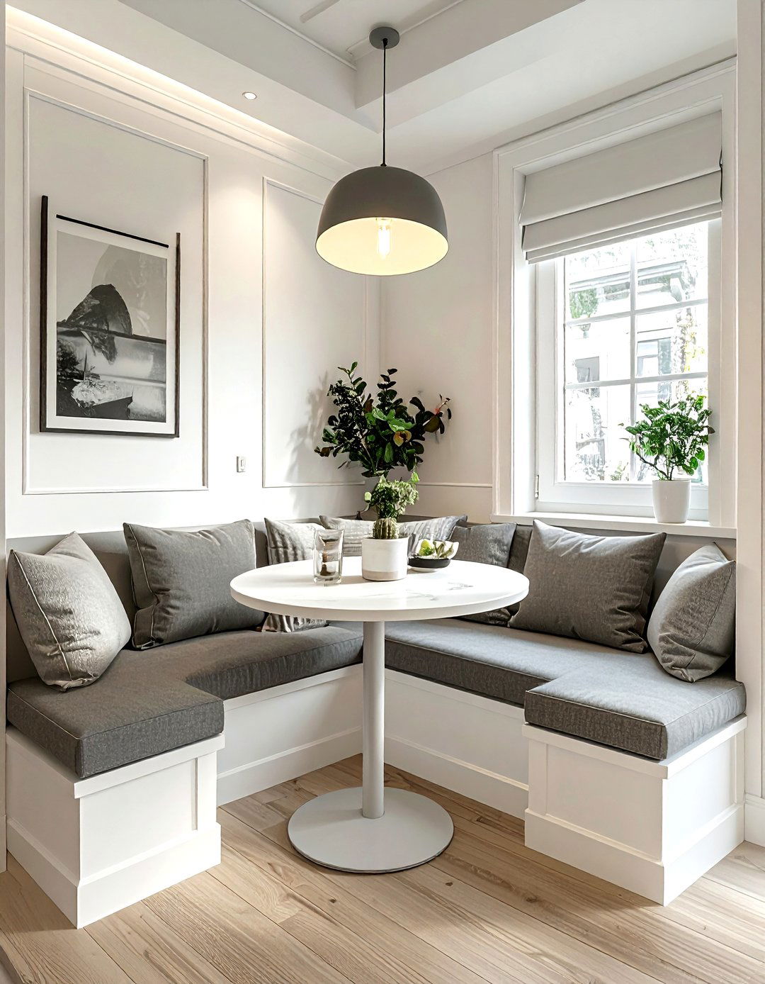 Corner dining nook - 30 Finnish dining room ideas