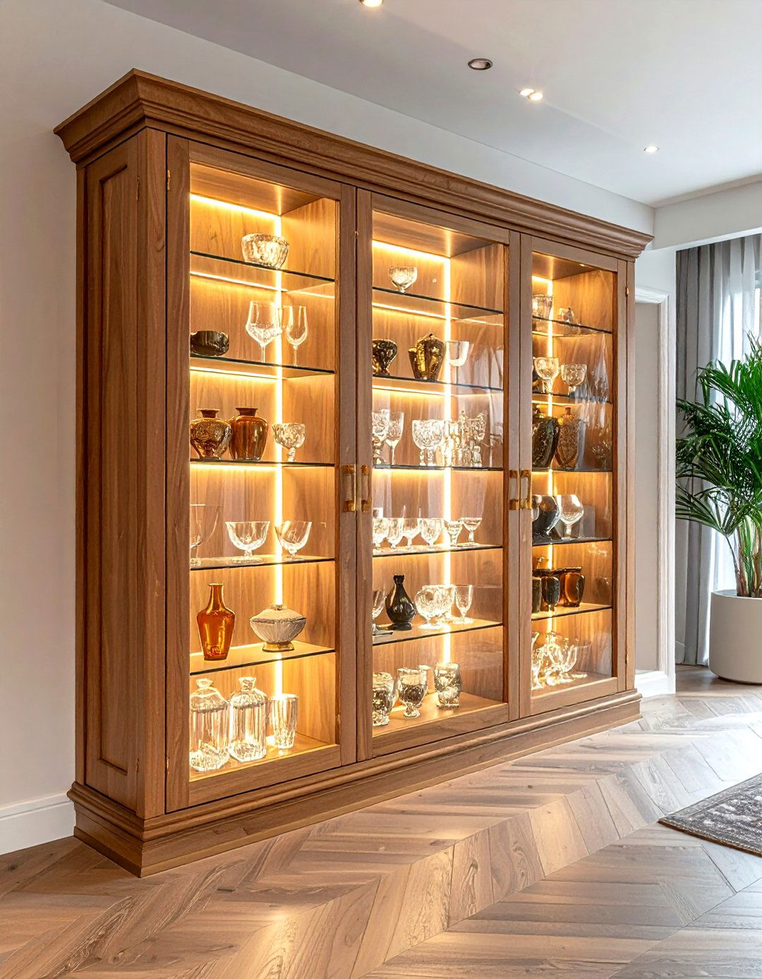 Corner display unit - 30 living room built-in cabinets