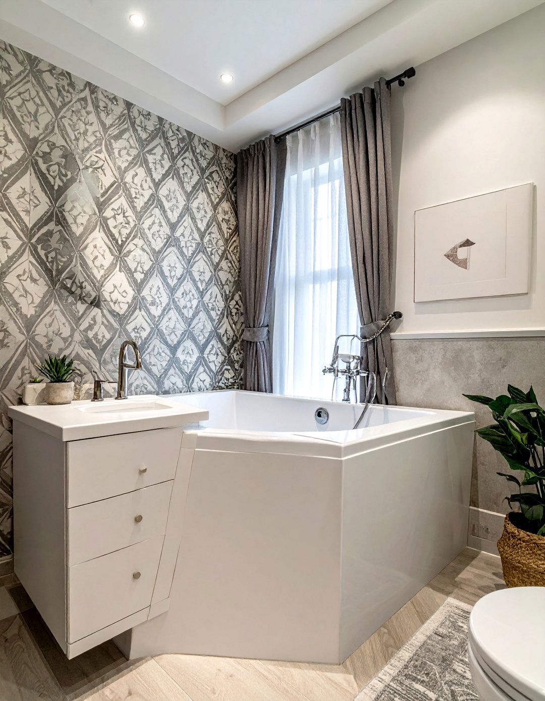 Corner fit walk in tub - 30 walk-in tub ideas