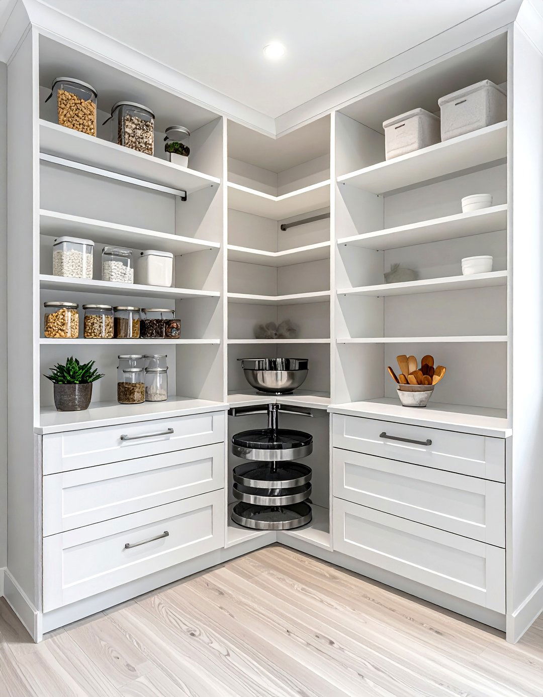 Corner reach in pantry - 30 reach-in pantry kitchen ideas