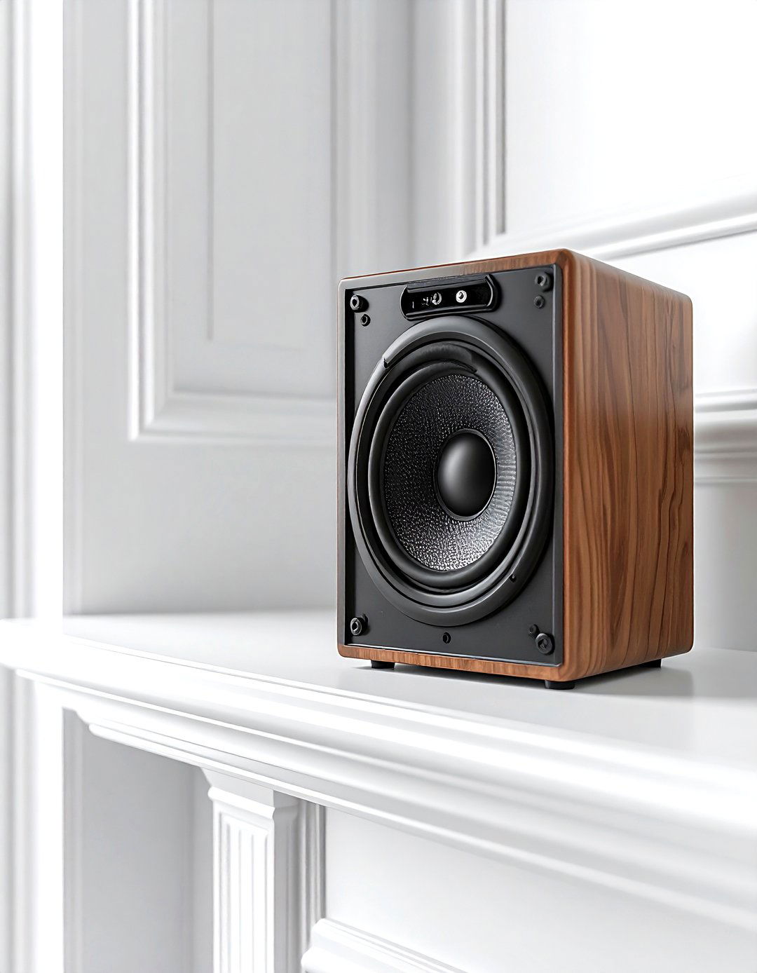 Corner shelf speaker - 30 waterproof speaker bathroom ideas