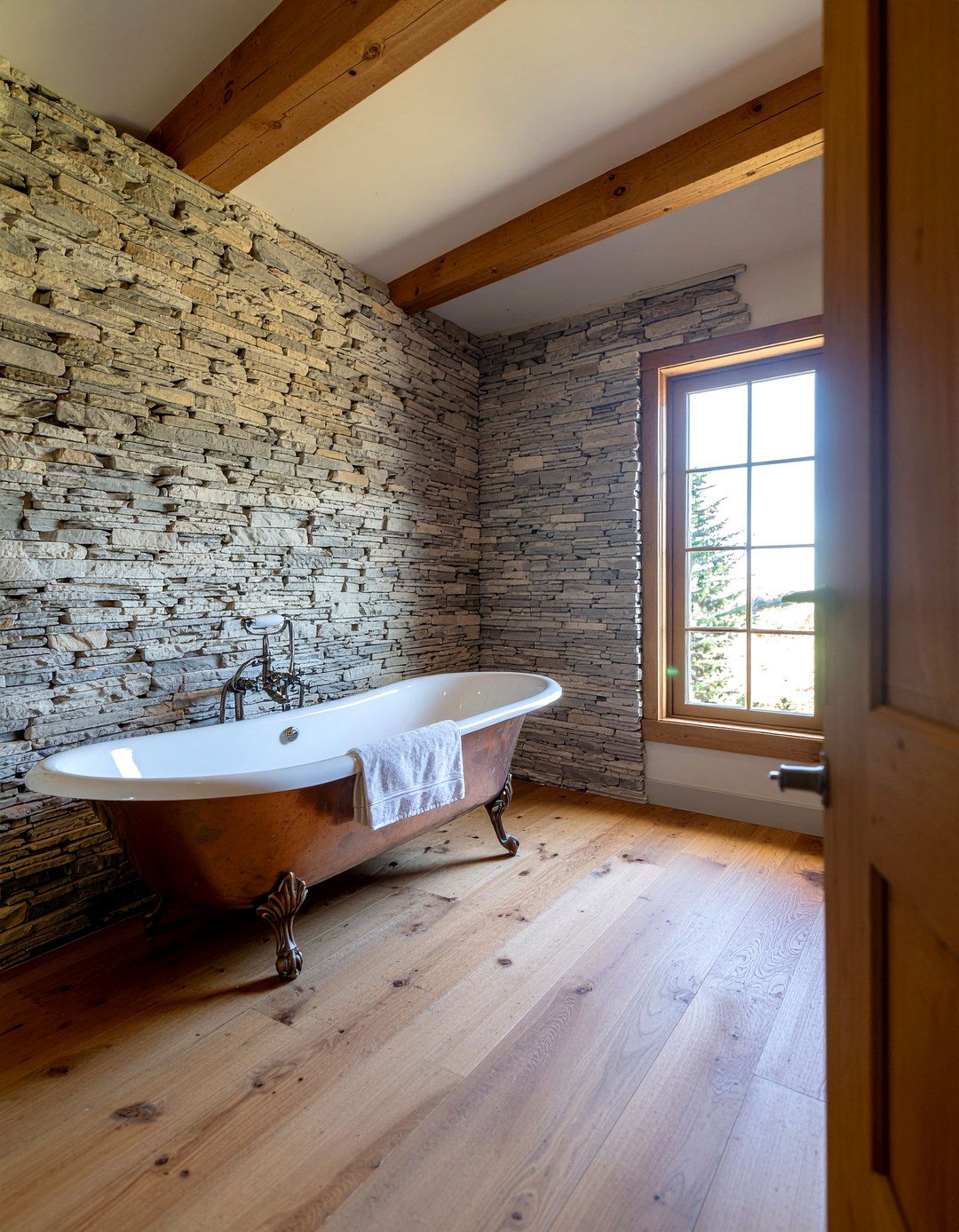 30 Cozy Bathroom Fireplace Ideas for the Ultimate Spa Retreat