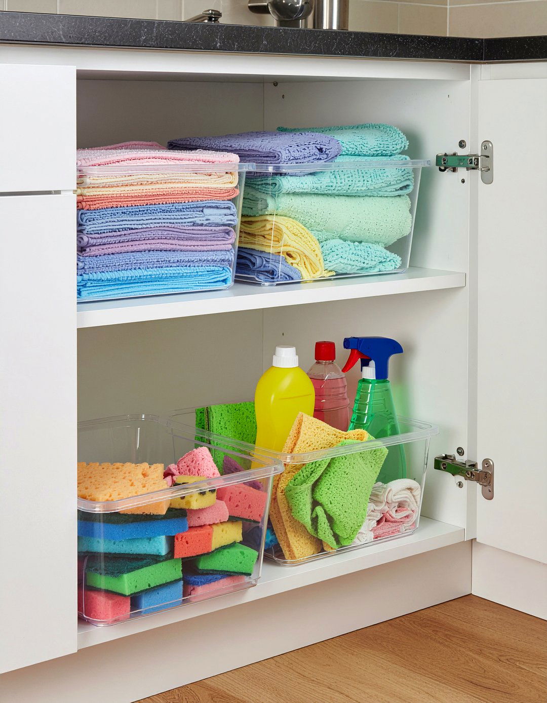 Corner storage bins - 30 blind corner cabinet kitchen ideas