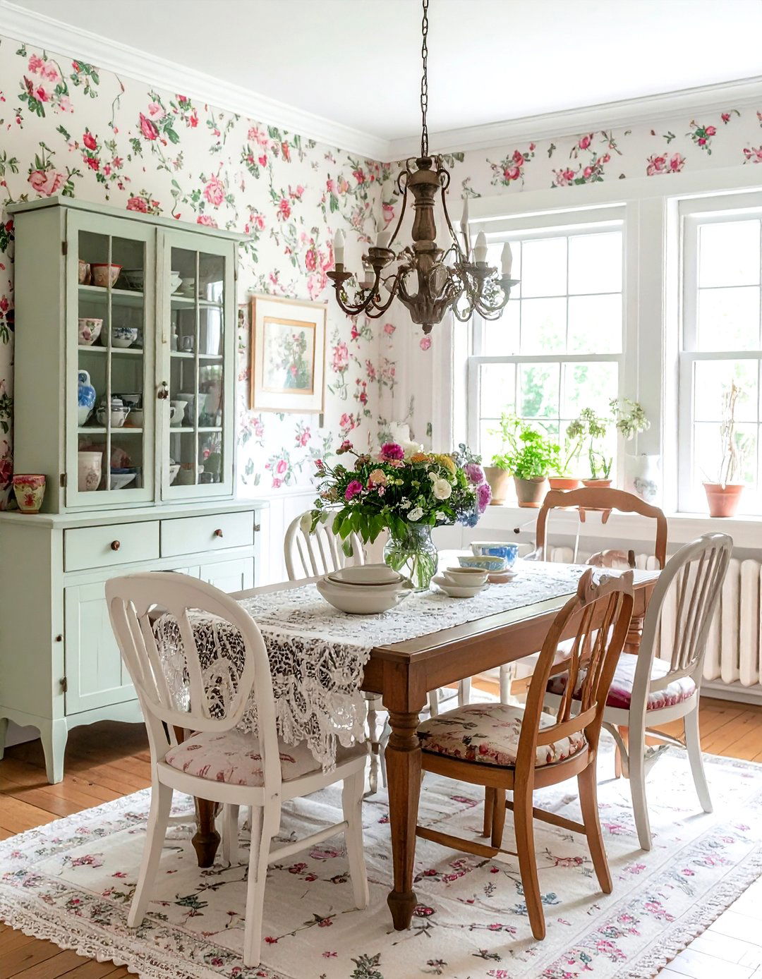 Cottagecore Dining Room - 30 cozy evening dining room ideas