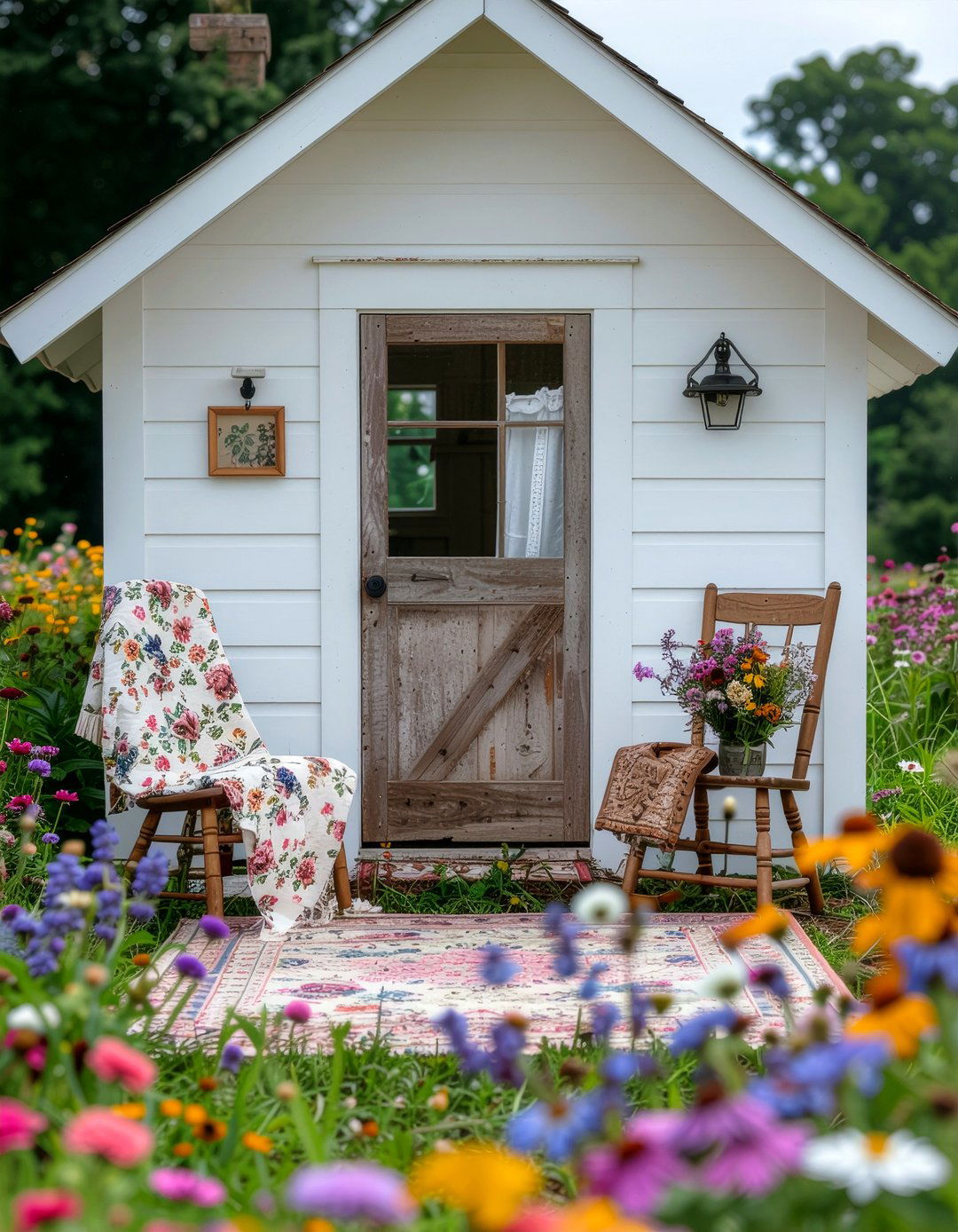Cottagecore She Shed - 30 she shed living room ideas