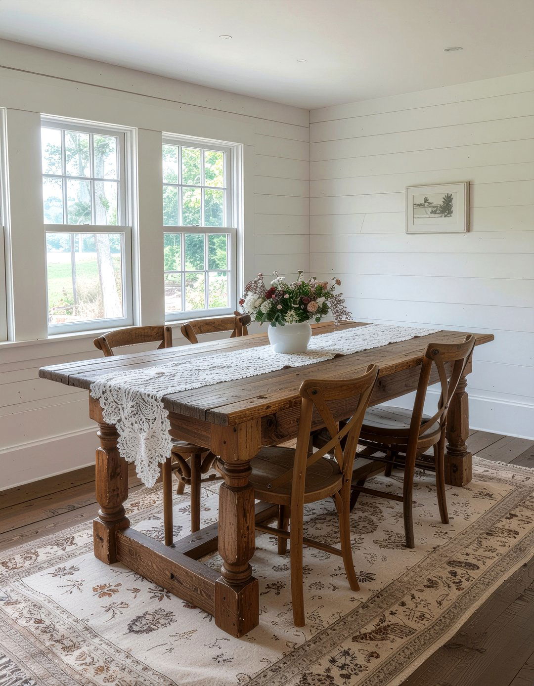 Cottagecore Shiplap Dining Room - 30 dining room shiplap ideas