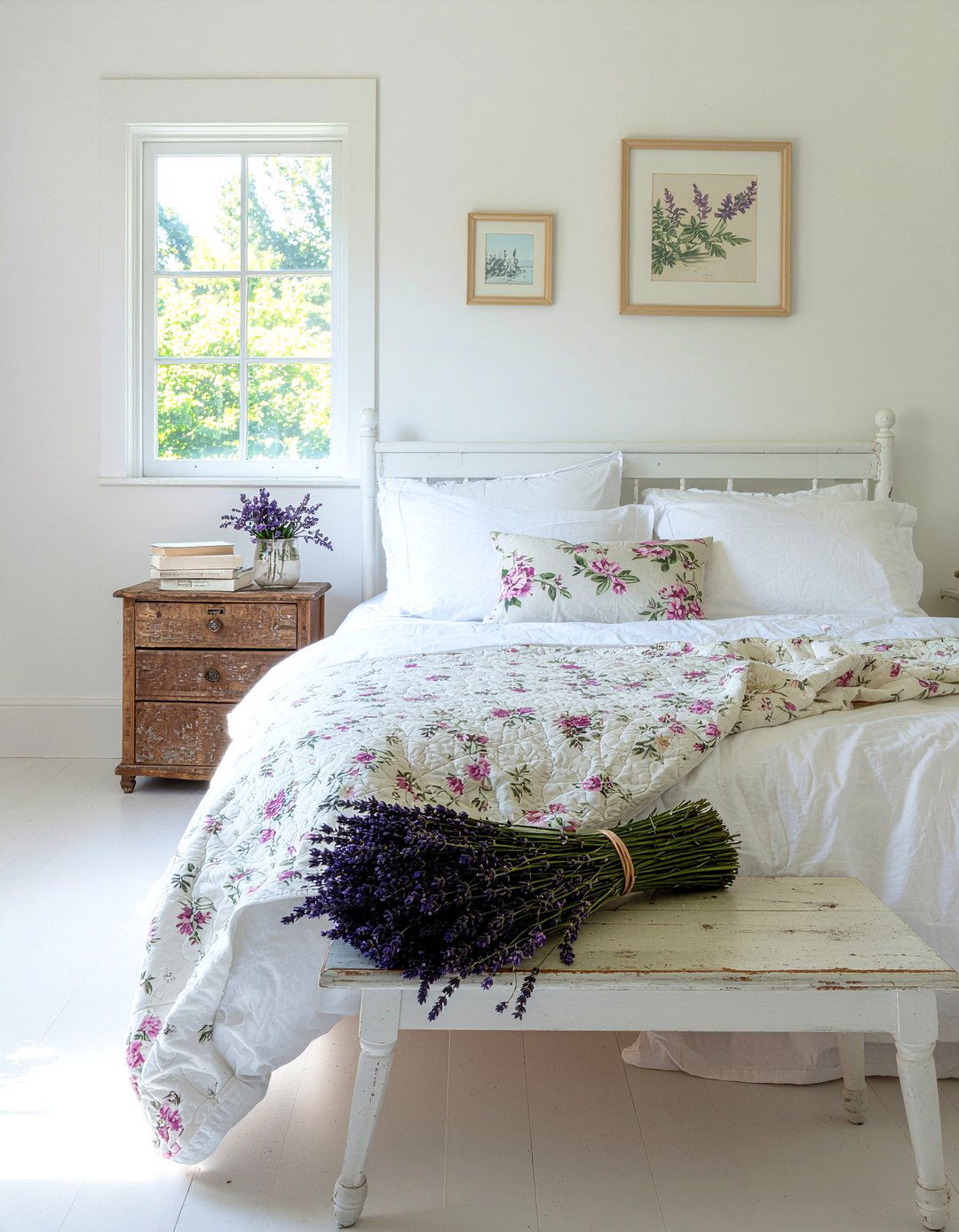 Cottagecore White Bedroom - 30 bedroom white walls