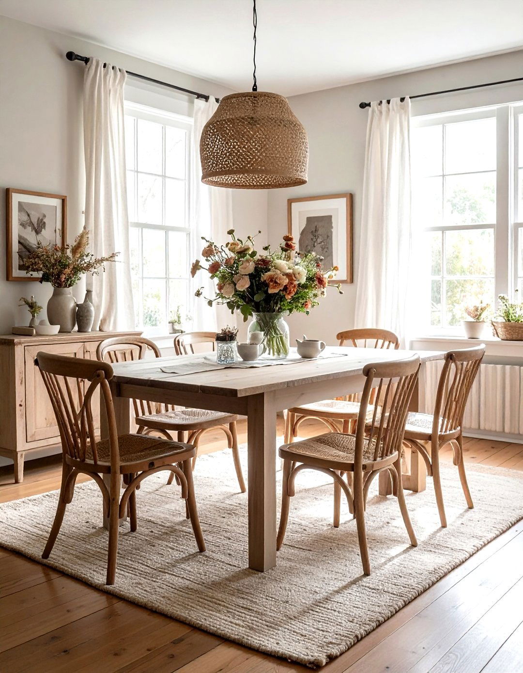 Cottagecore dining room - 30 vintage dining room ideas