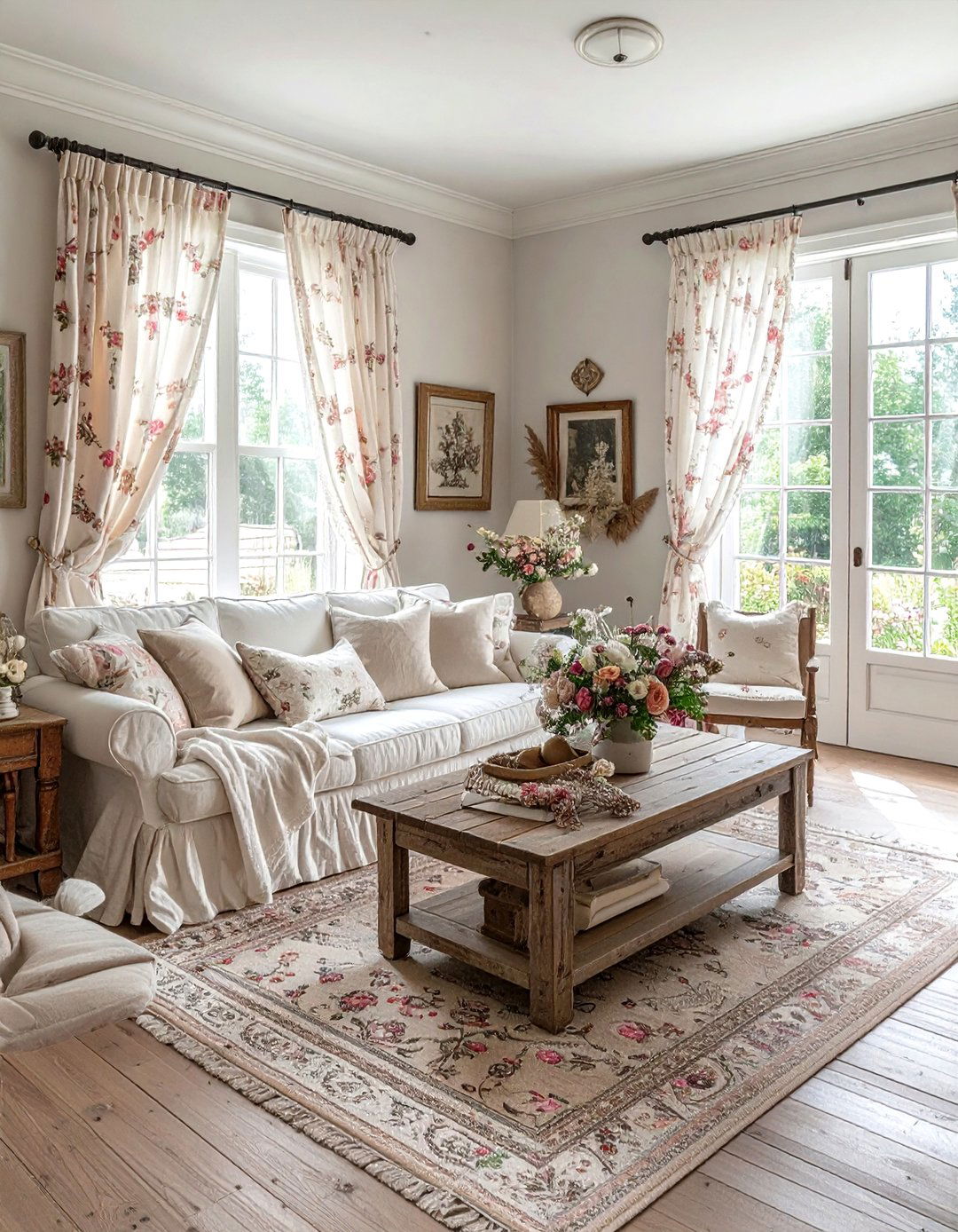 Cottagecore living room style - 30 cozy living room settings