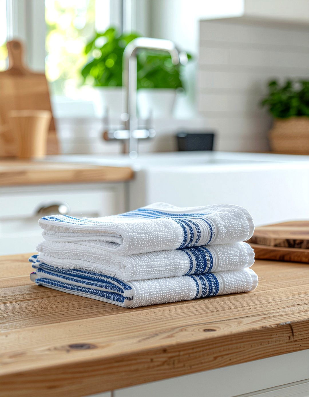 Cotton Dish Towels - 30 kitchen essentials