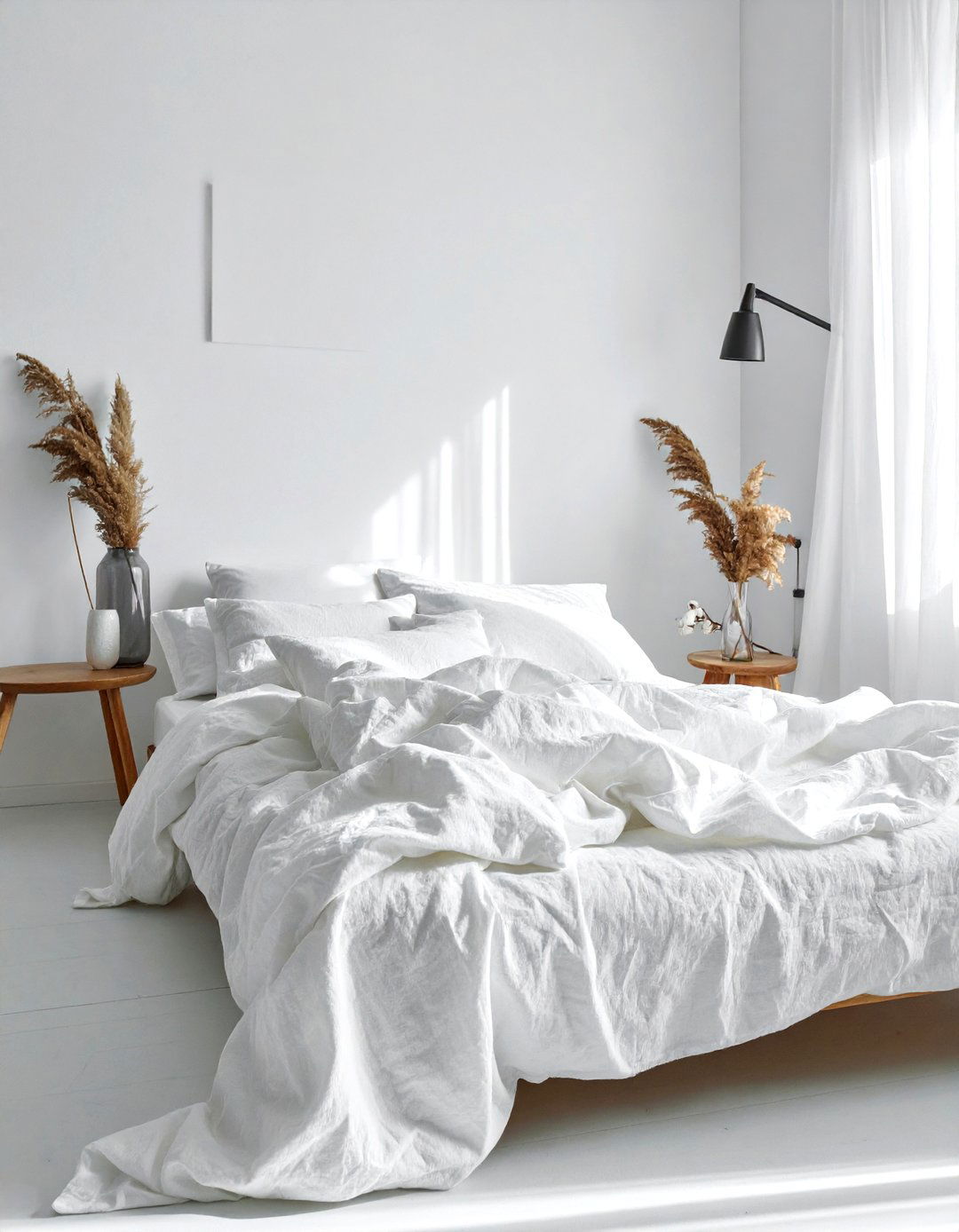 Cotton gauze bedding - 30 soft texture bedroom ideas