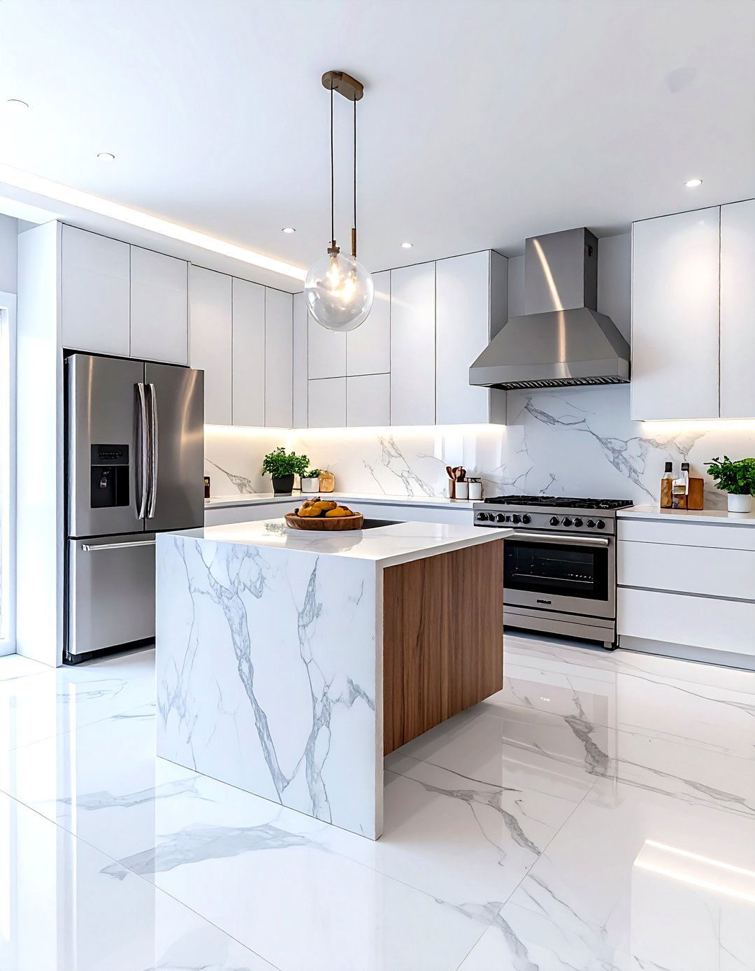 Countertop landing area - 30 kitchen space planning ideas