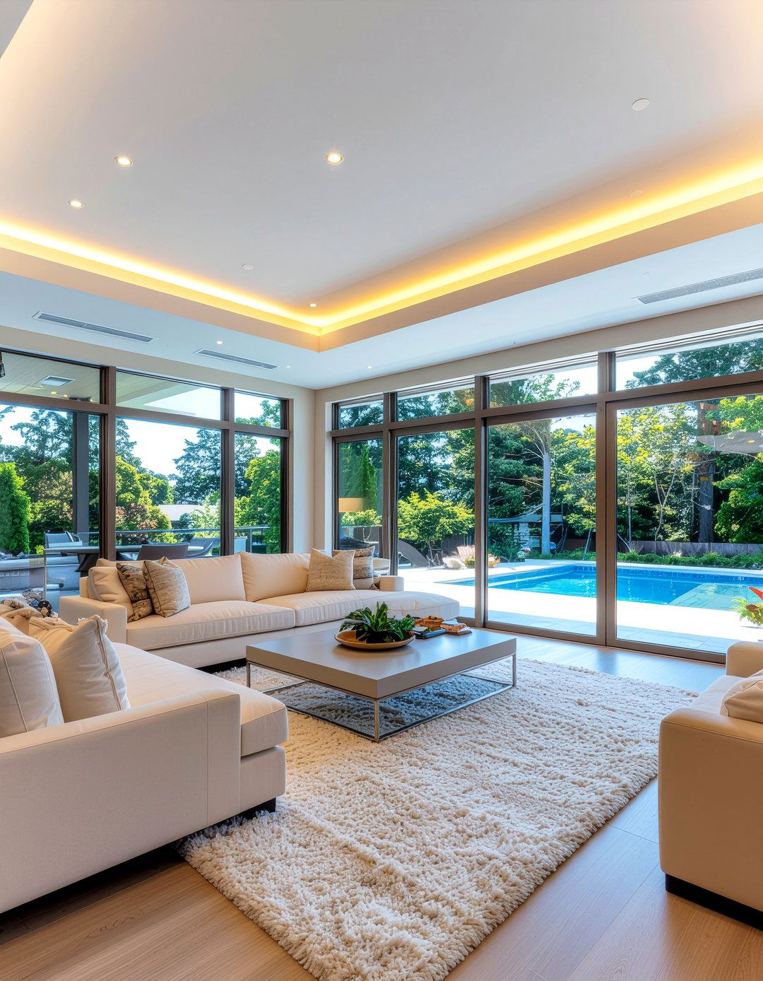 Cove Lighting - 30 living room lighting ideas