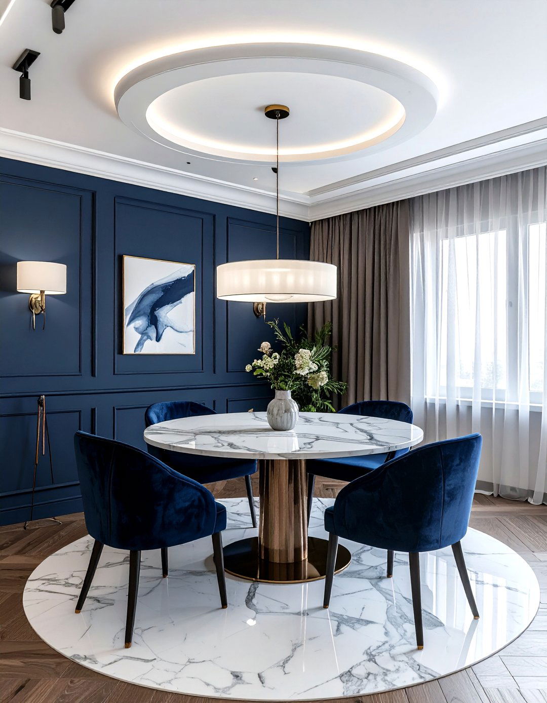 Cove Lighting Crown Molding - 30 dining room crown molding ideas