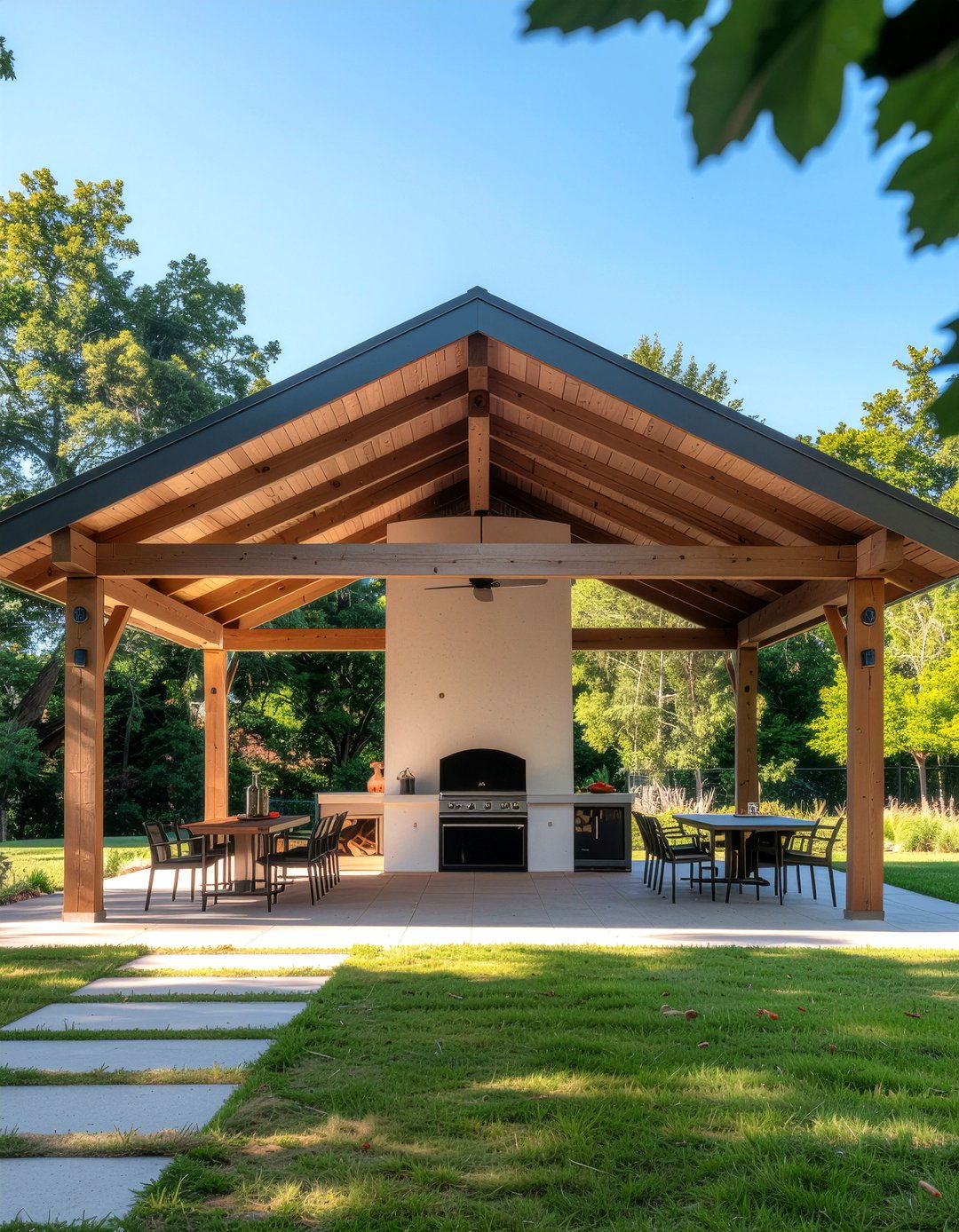 Covered Outdoor Pizza Oven - 30 outdoor kitchen pizza oven ideas