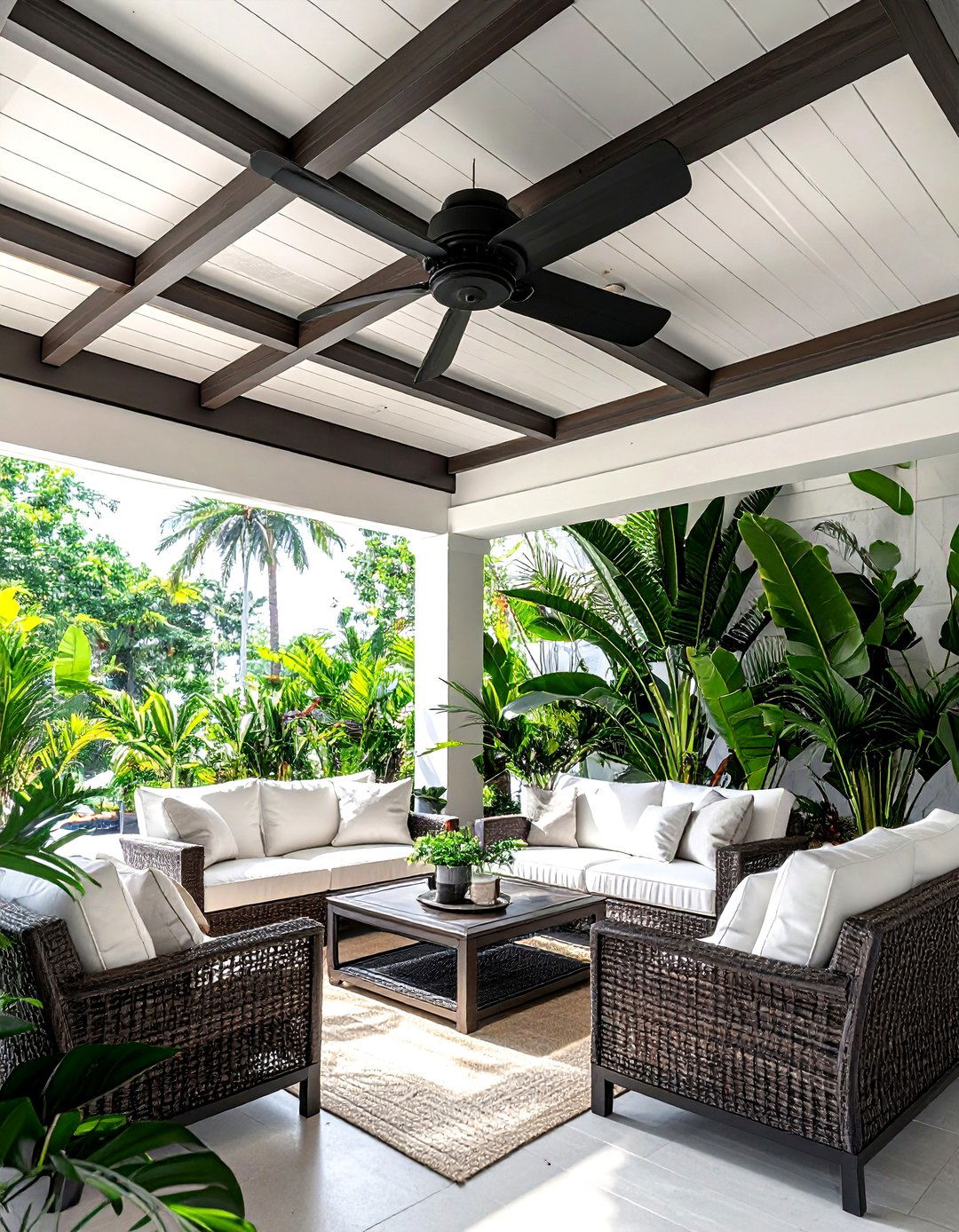Covered Patio Ceiling Fan - 30 living room ceiling fans