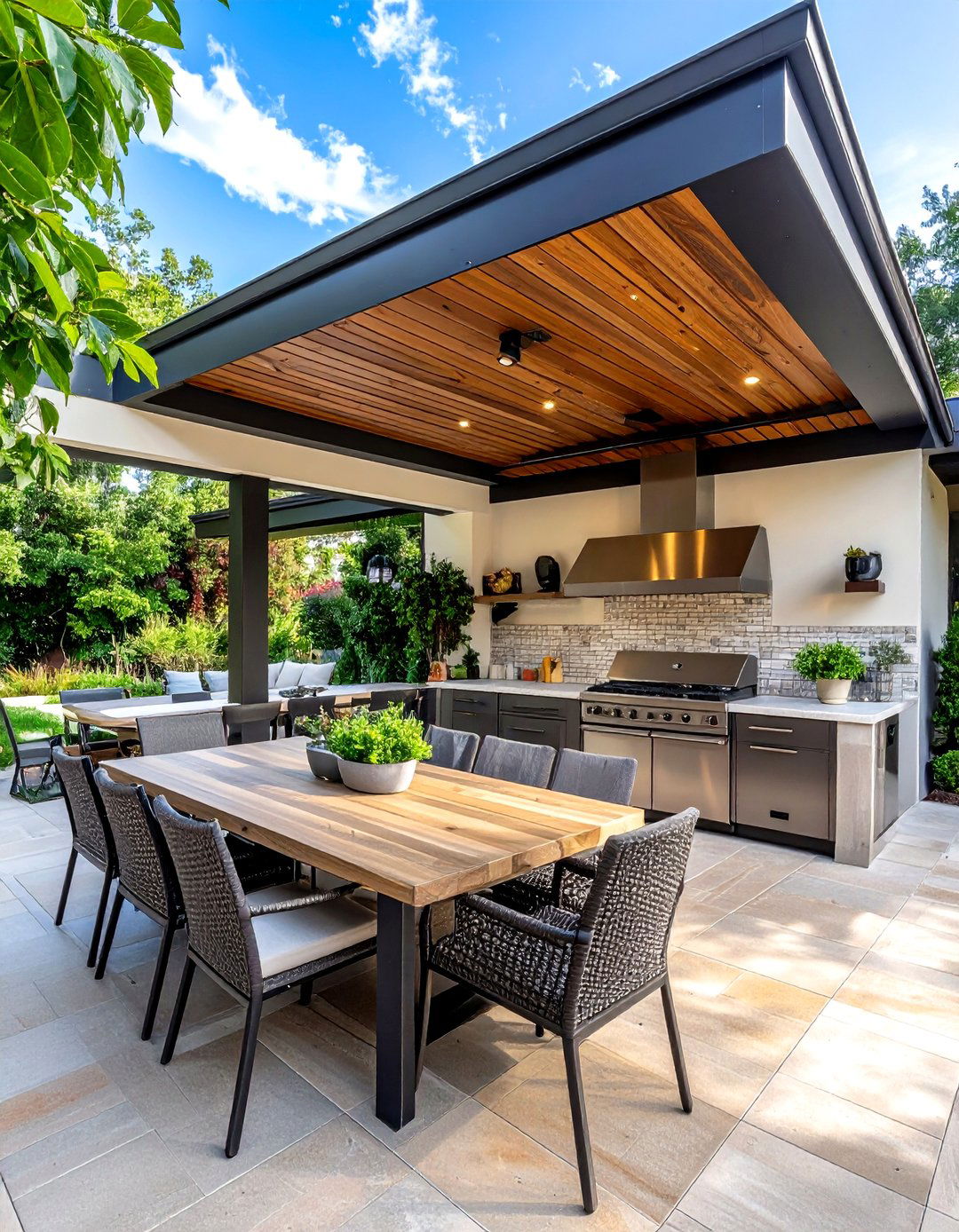 Covered patio kitchen - 30 summer kitchen ideas