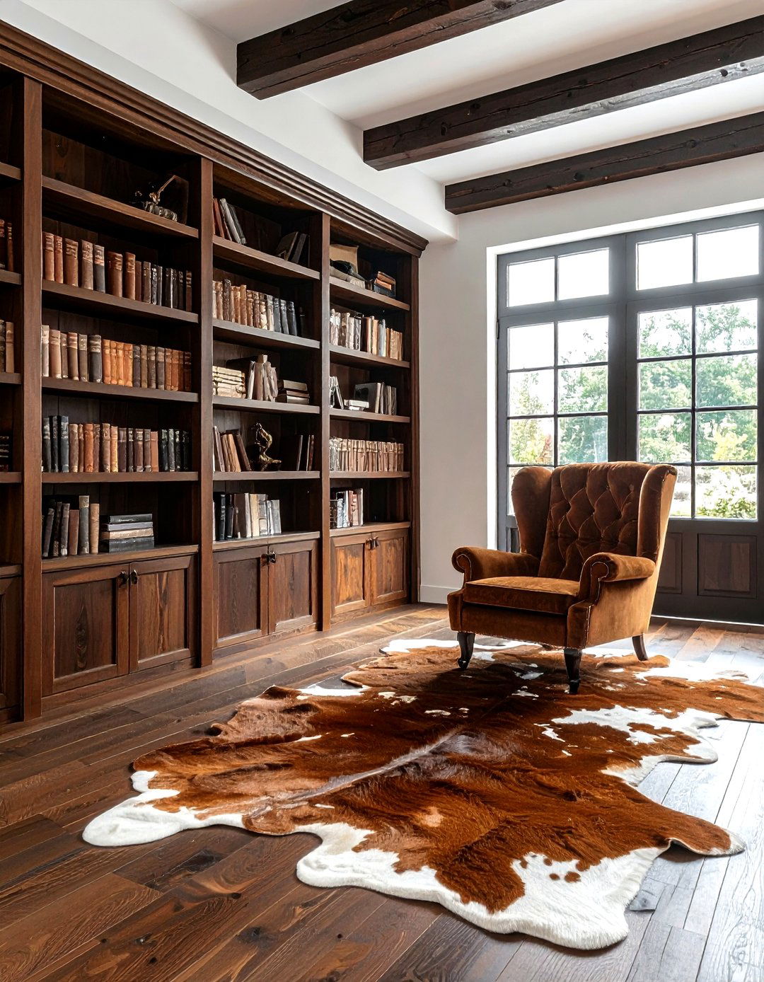 Cowhide Rug - 30 area rug ideas