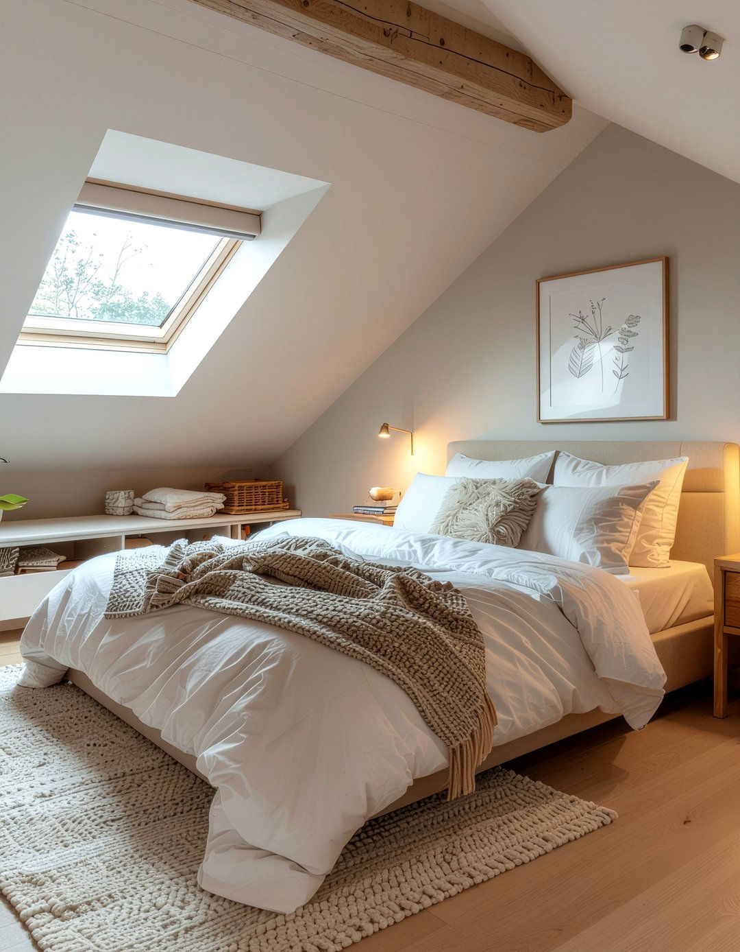 Cozy Attic Bedroom - 30 bedroom warm settings
