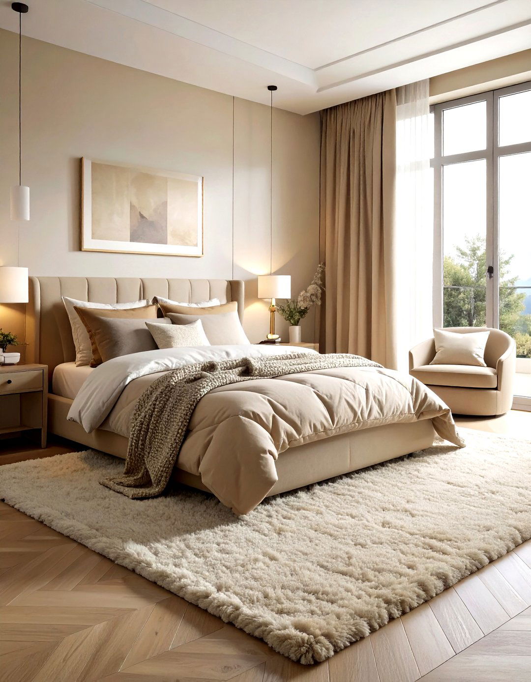 Cozy Beige Minimalist Bedroom - 30 minimalist beige bedroom ideas