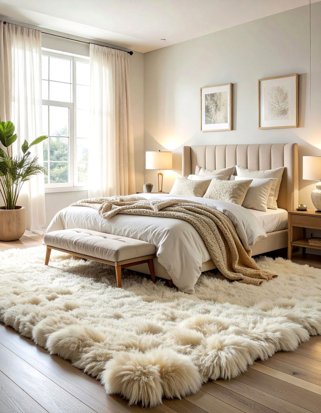 Cozy Cream Bedroom - 30 cream bedroom design ideas