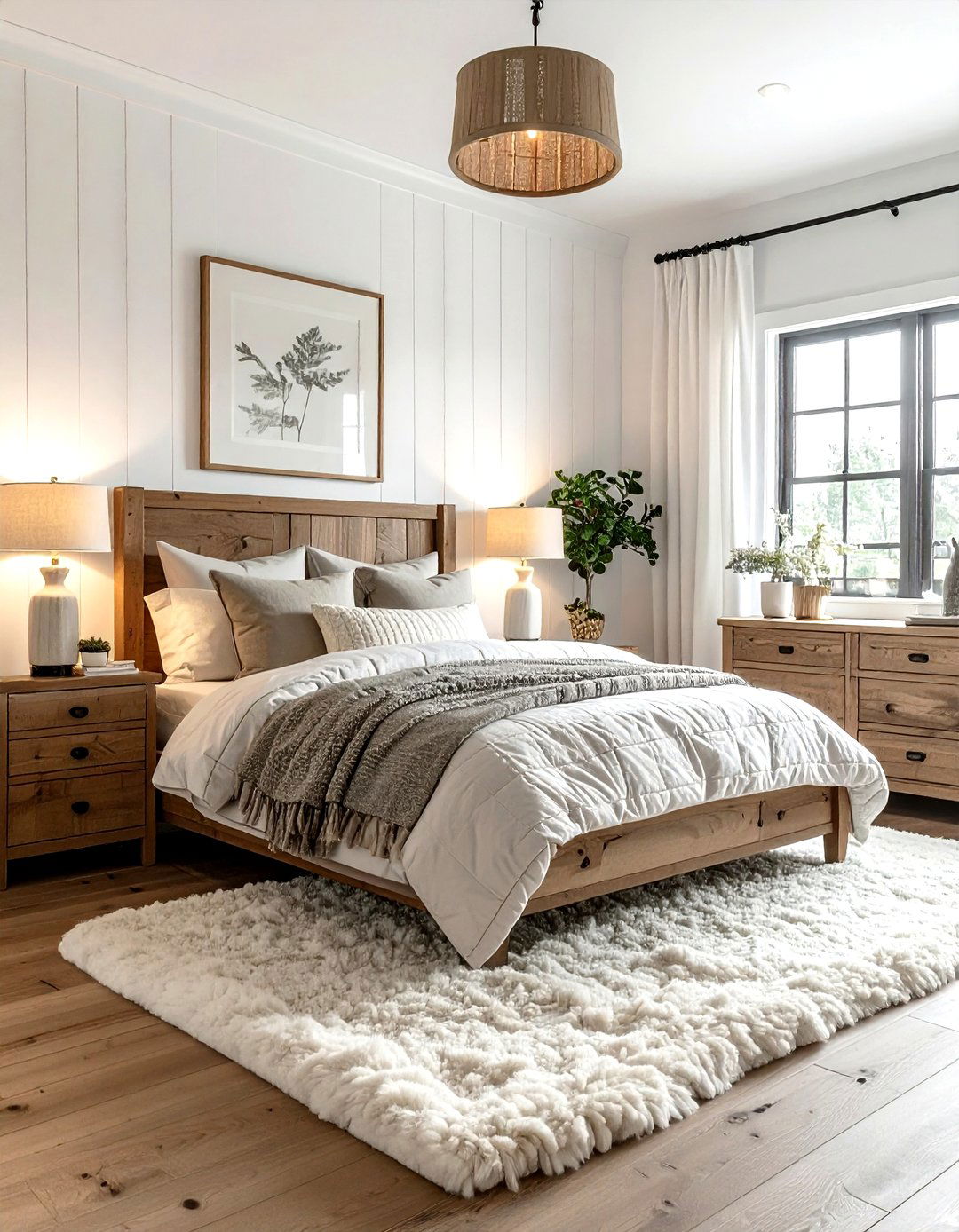 Cozy Farmhouse Bedroom - 30 farmhouse cream bedroom ideas
