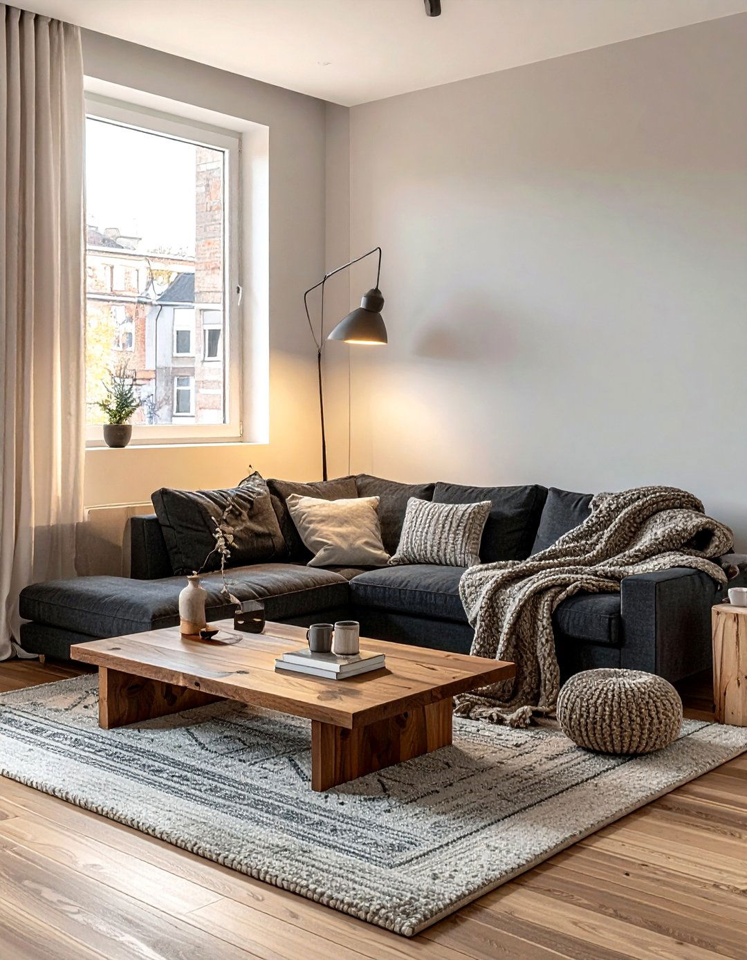 Cozy Minimalist Den - 30 modern home decor ideas