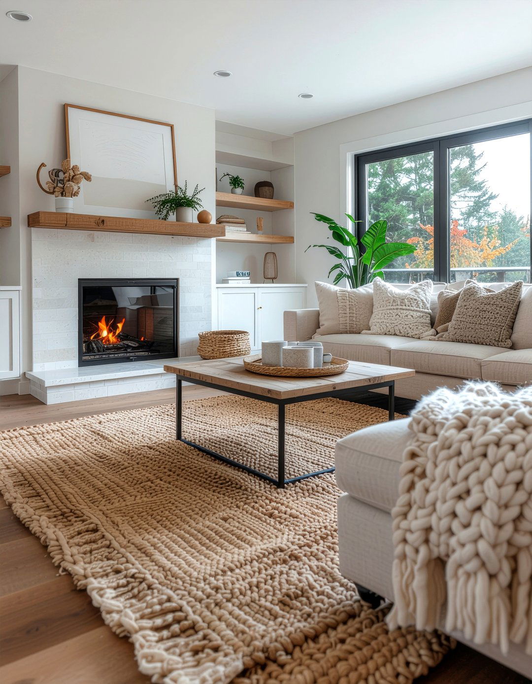 Cozy Neutral Living Room - 30 neutral living room ideas