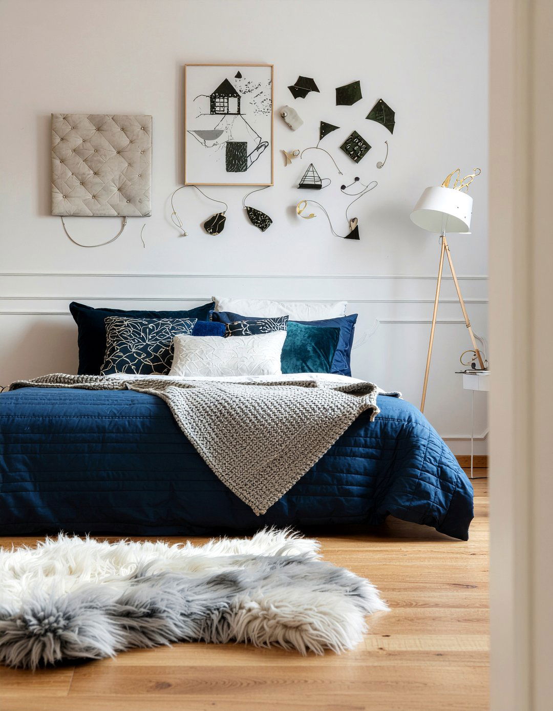 Cozy Texture Bedroom - 30 sanctuary bedroom ideas