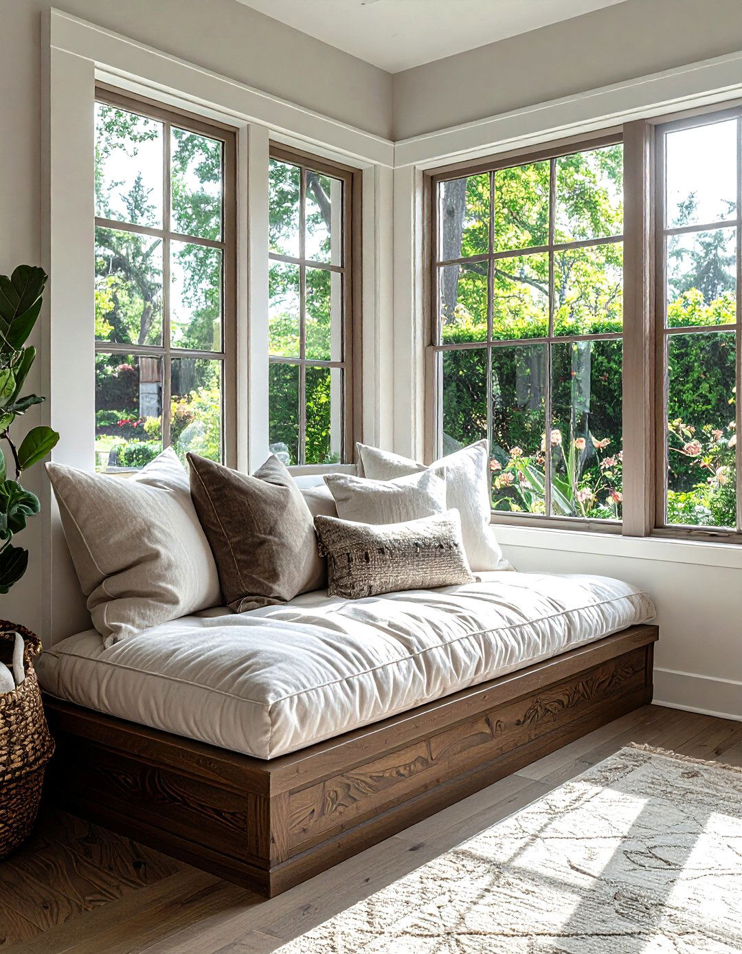 Cozy Window Seat - 30 plush bedroom ideas