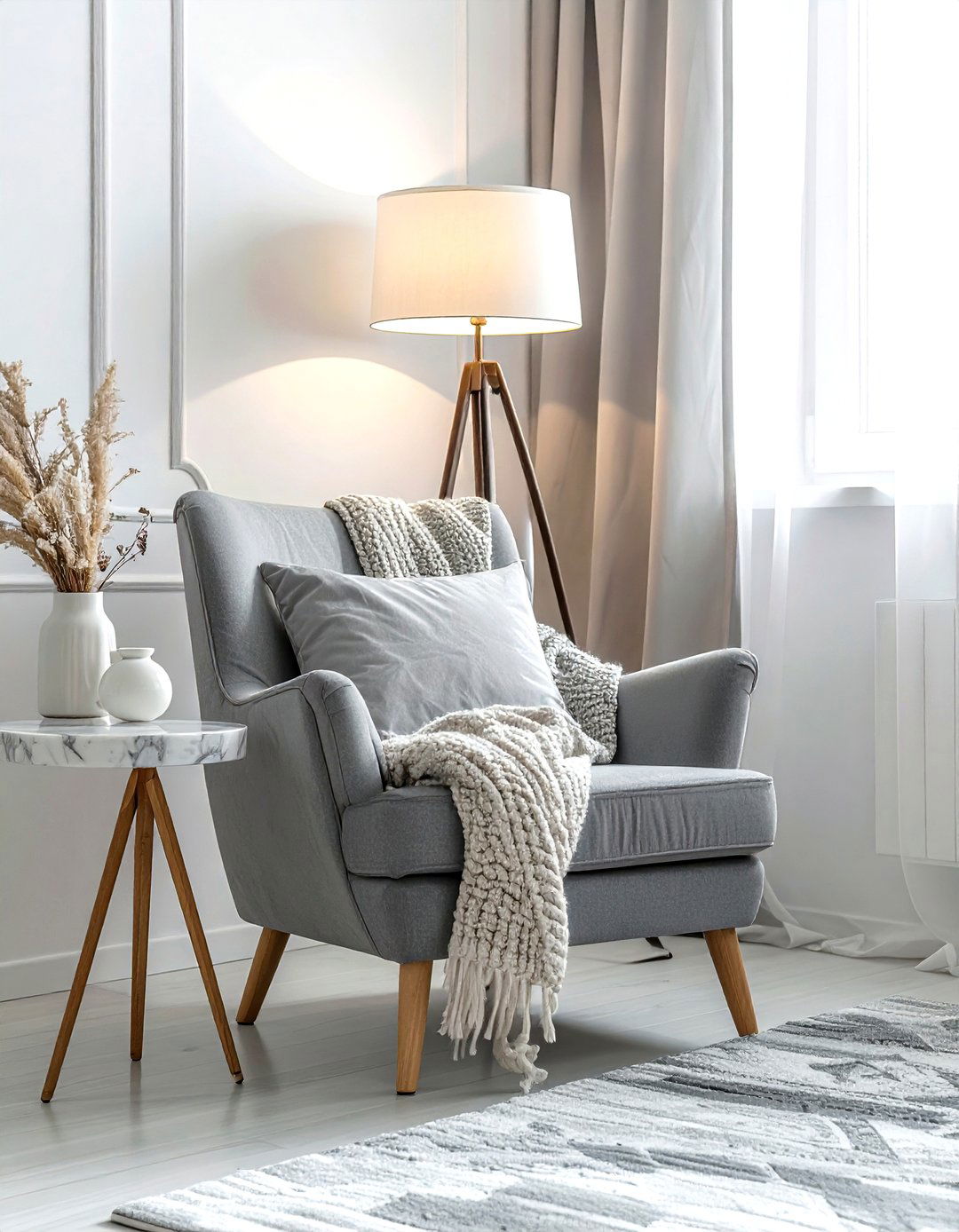 Cozy bedroom corner - 30 attainable decor ideas