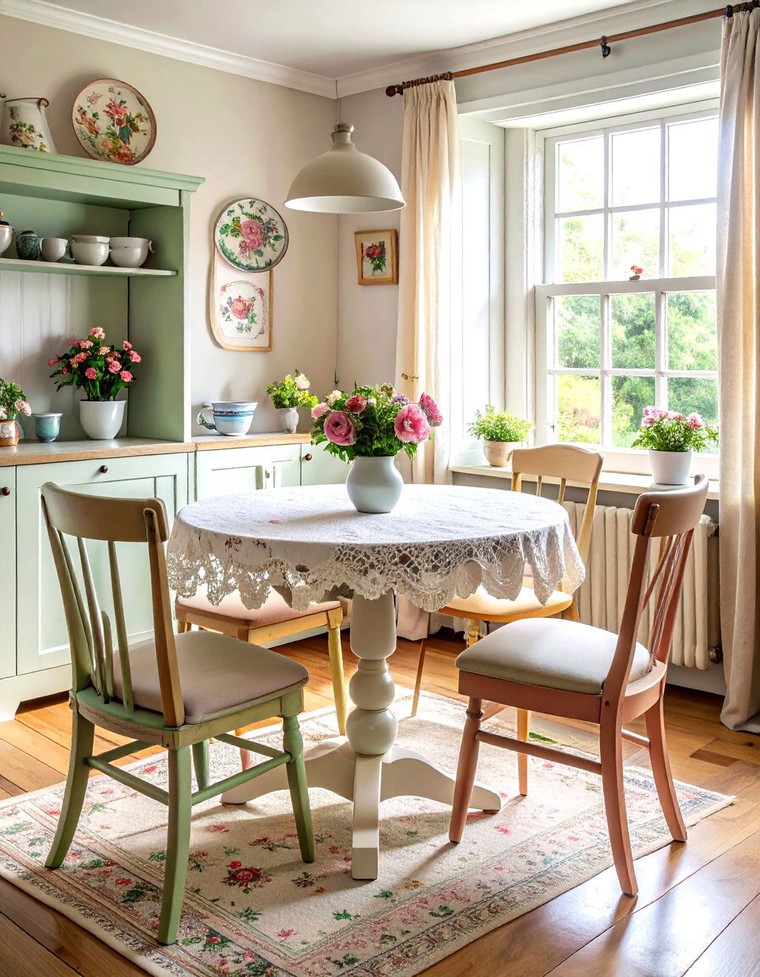 Cozy cottage dining room - 30 intimate dining room ideas