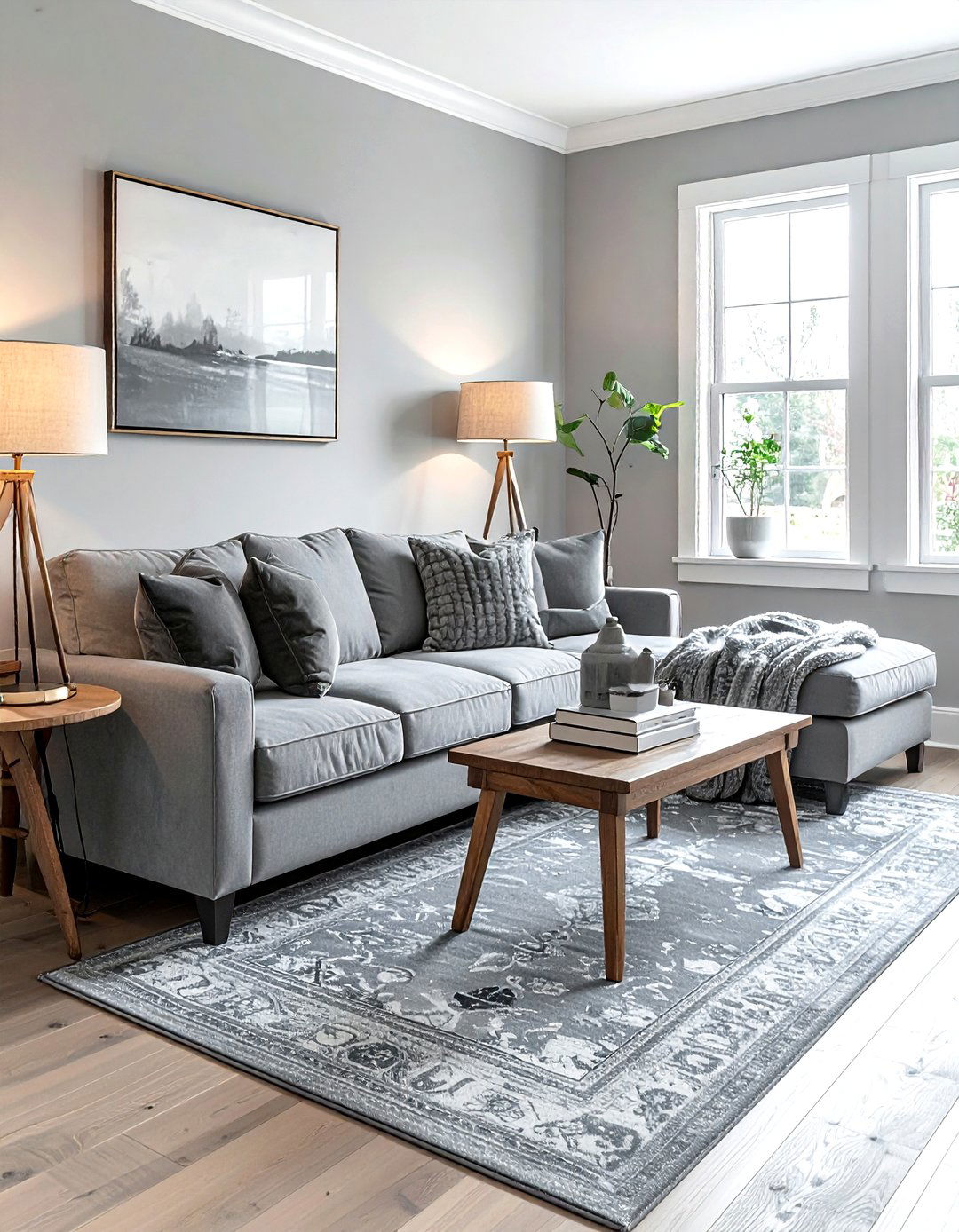 Cozy gray farmhouse living room - 30 farmhouse gray living room ideas