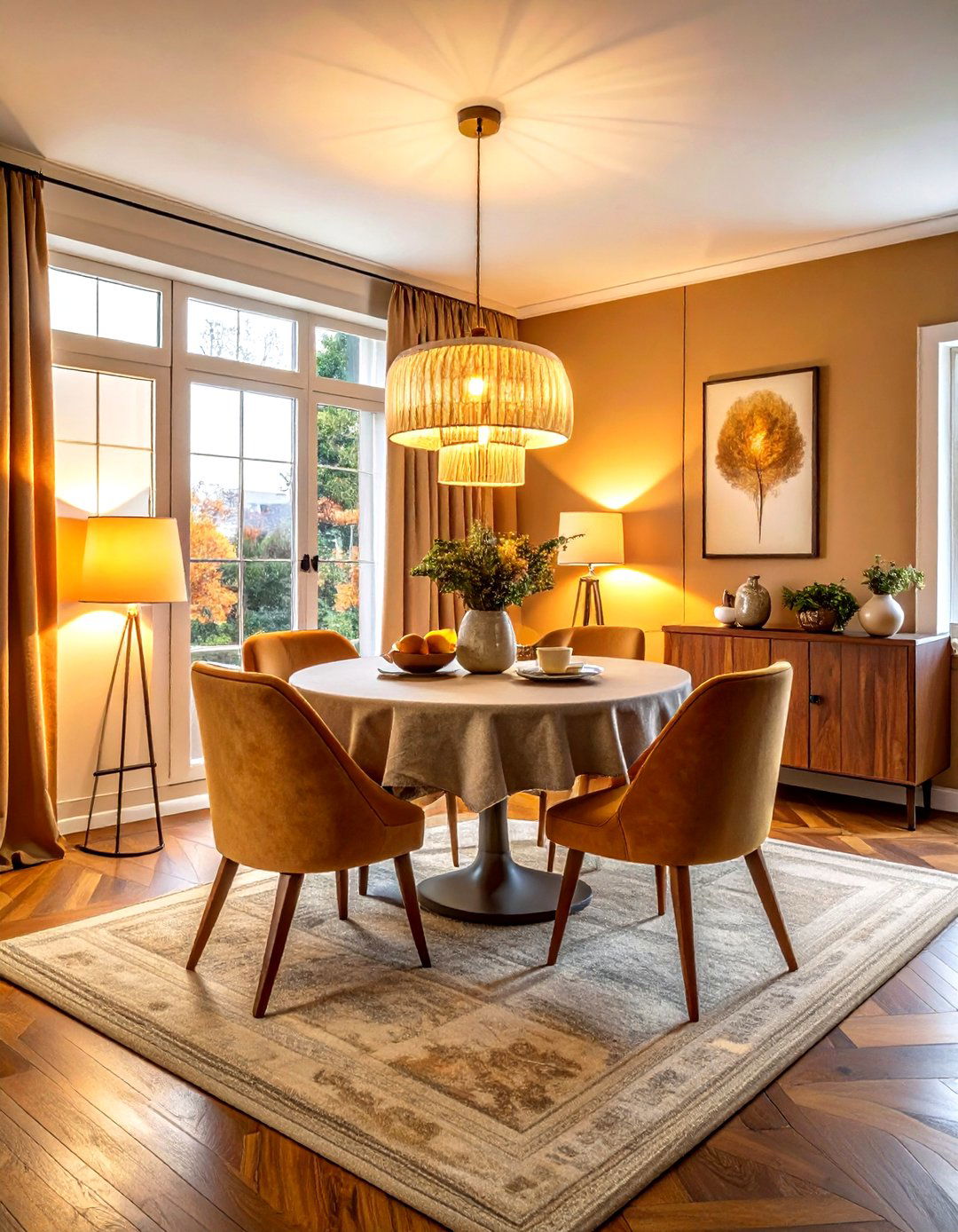 Cozy living dining room - 30 living room with dining area ideas