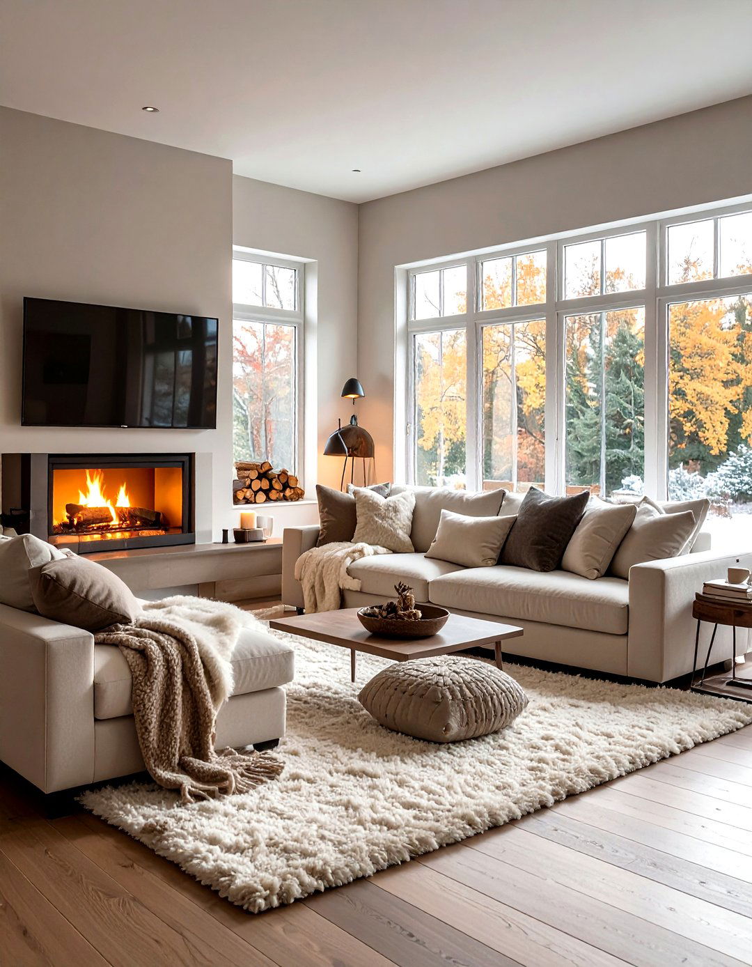 Cozy living room - 30 living room soft settings