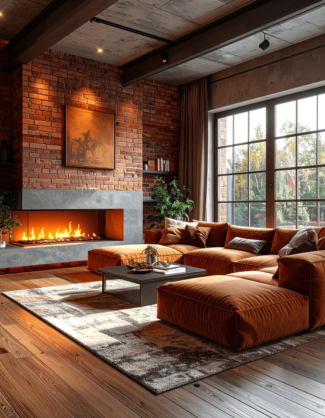 Cozy loft living room - 30 loft style living room ideas