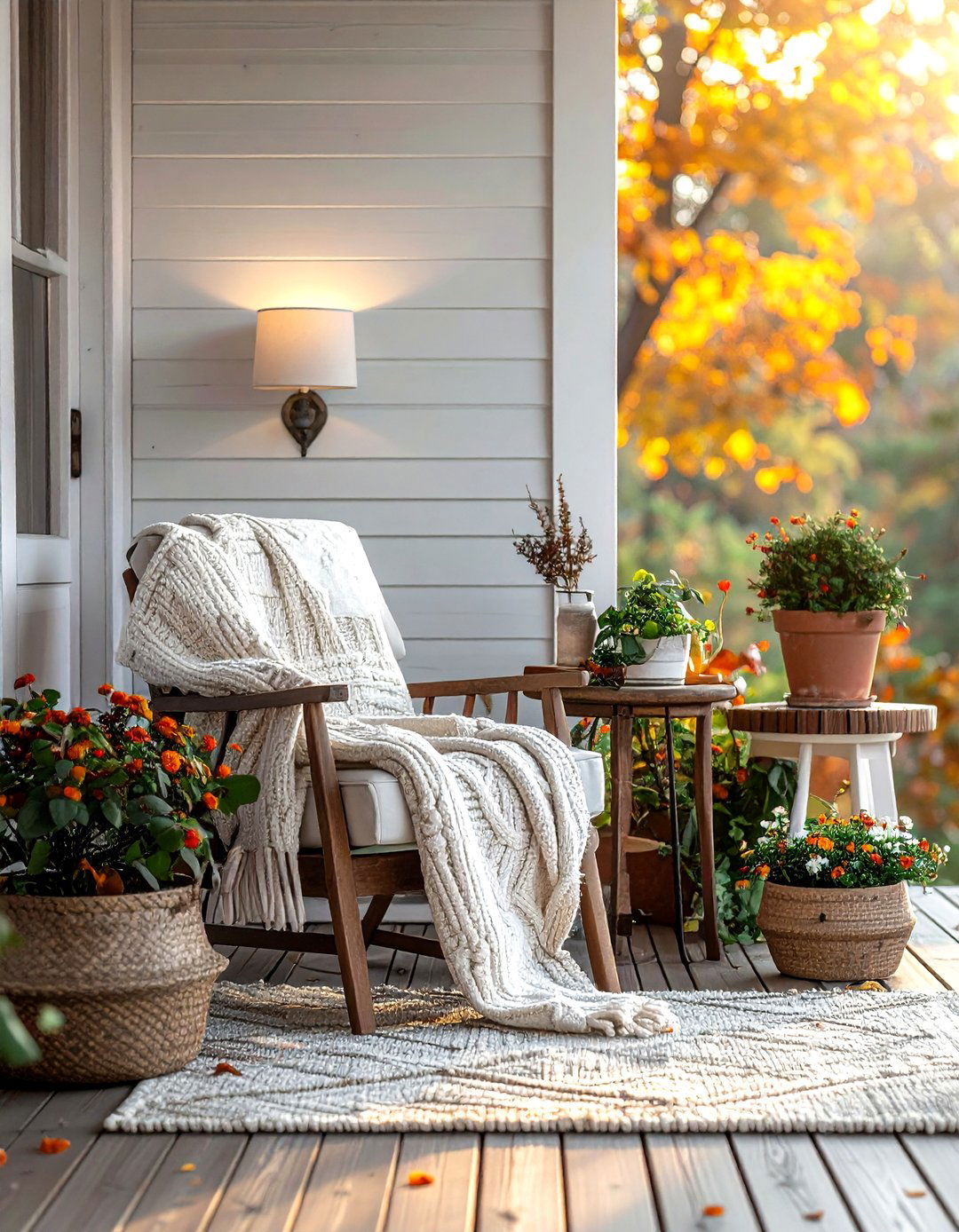 Cozy porch nook - 30 porch decor ideas