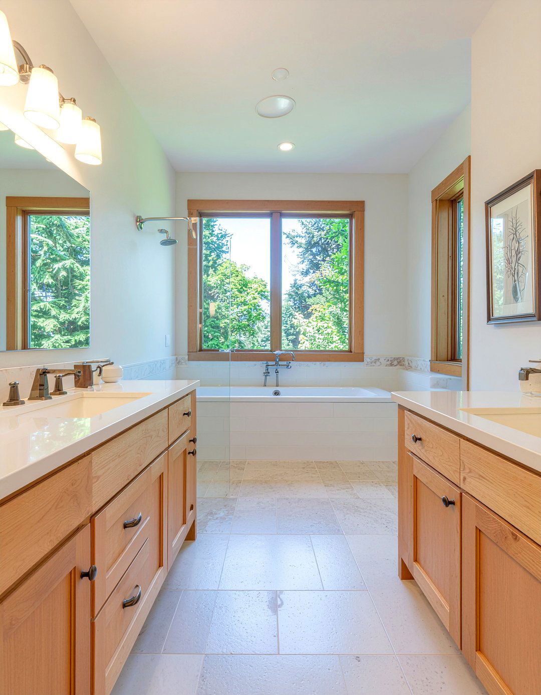 Craftsman Contemporary Bathroom - 30 bathroom style mixing ideas