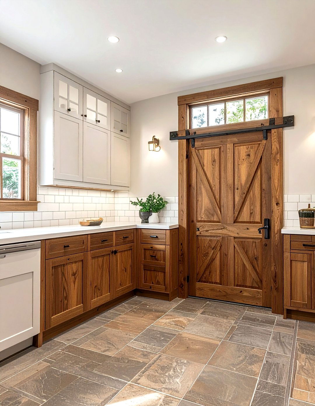 Craftsman Dutch Door - 30 kitchen Dutch door ideas